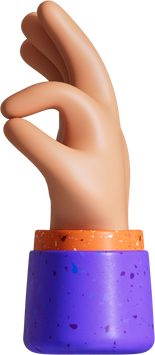 3D OK Hand Gesture